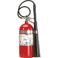 Extincteurs au dioxyde de carbone (CO2), cylindre en aluminium, BC, Capacit&eacute; 10 lb We Share Industrial Supply