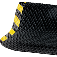 Tapis Hog Heaven no 423, Losange, 3-3/4' x 5-3/4' x 5/8", Noir/Jaune, Nitrile We Share Industrial Supply