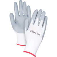Gants l&eacute;gers enduits et respirants, 7/Petit, R&ecirc;vetement Mousse de nitrile, Calibre 13, Enveloppe en Polyester We Share Industrial Supply