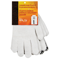 Dotted String Knit Gloves, Poly/Cotton, Single Sided, 7 Gauge, Medium We Share Industrial Supply