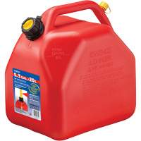 Jerricans, 5,3 gal. US/20,06 L, Rouge, Conformes aux normes CSA/ULC We Share Industrial Supply