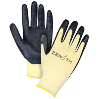 Gants r&eacute;sistants &agrave; la coupe avec prise sup&eacute;rieure, Taille 2T-Grand/11, Calibre 13, Rev&ecirc;tement Mousse de nitrile, Enveloppe en Aramide, ANSI/ISEA 105 niveau 3/EN 388 niveau 5 We Share Industrial Supply