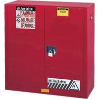 Sure-Grip&reg; EX Combustibles Safety Cabinet for Paint and Ink, 40 gal., 3 Shelves We Share Industrial Supply
