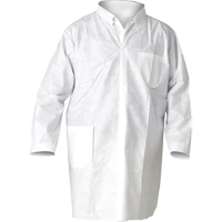 Sarraus de laboratoire KleenGuard A20, SMS, Blanc, Moyen We Share Industrial Supply