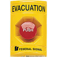 Poste &agrave; bouton-pression - POUR ACTIVATION ANTIVANDALISME DE DISPOSITIFS D'URGENCE We Share Industrial Supply