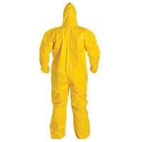Combinaison &agrave; capuchon, Tychem 2000, 2T-Grand, Jaune We Share Industrial Supply