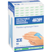 Bandages, Jointures, 3", Tissu d&eacute;tectable, St&eacute;rile We Share Industrial Supply