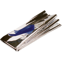 Couvertures de secours aluminis&eacute;es, Polyester aluminis&eacute; We Share Industrial Supply