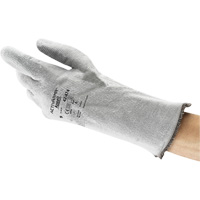 Gants souples Crusader 42-474, Nitrile, T-Grand, Prot&egrave;ge jusqu'&agrave; 400° F (204° C) We Share Industrial Supply