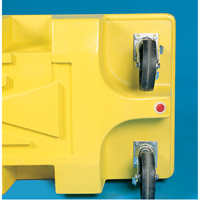 Poly-Spillcart Cart, 66.5" L x 29" W x 43.9" H, 57 US gal. Spill Cap. We Share Industrial Supply
