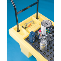 Poly-Spillcart Cart, 66.5" L x 29" W x 43.9" H, 57 US gal. Spill Cap. We Share Industrial Supply