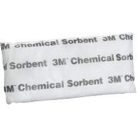 Tampons adsorbants pour produits chimiques, Universel, 15" lo x 7" la, 11,8 gal. absorption/pqt We Share Industrial Supply
