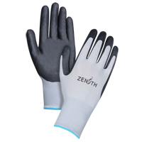 Lightweight Breathable Coated Gloves, 10/X-Large, Foam Nitrile Coating, 13 Gauge, Polyester Shell We Share Industrial Supply