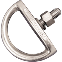 Boulon d'ancrage permanents en D de Miller, Boulonn&eacute;/Anneau en D, Usage Permanent We Share Industrial Supply