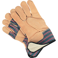 Abrasion-Resistant Winter-Lined Fitters Gloves, Large, Grain Cowhide Palm, Cotton Fleece Inner Lining We Share Industrial Supply
