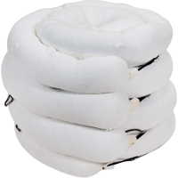 Barrage absorbant de premi&egrave;re qualit&eacute;, Huile seulement, 10' lo x 5" la, Absorption 35 gal., 4 /pqt We Share Industrial Supply