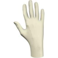 Gants jetables, Grand, Latex, 3 mils, Sans poudre, Naturel, Classe 2 We Share Industrial Supply