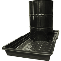 Planchers pour barils, 30,5" lo x 57" la x 6" h, Cap. de d&eacute;versement 33 gal. US We Share Industrial Supply