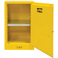 Armoire pour produits inflammables, 12 gal., 1 Porte(s), 23" La x 35" h x 18" p We Share Industrial Supply