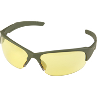 Lunettes de s&eacute;curit&eacute; s&eacute;rie Z2000, Lentille Ambr&eacute;e, Anti-&eacute;gratignures, R&eacute;pond ou surpasse la norme CSA Z94.3 We Share Industrial Supply