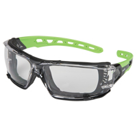 Z2500 Series Safety Glasses with Foam Gasket, Clear Lens, Anti-Scratch, ANSI Z87+/Meets/Exceeds CSA Z94.3 We Share Industrial Supply
