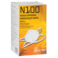 Particulate Respirator, N100, NIOSH Certified, Medium/Large We Share Industrial Supply