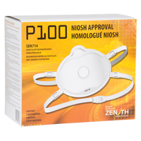 Particulate Respirator, P100, NIOSH Certified, Medium/Large We Share Industrial Supply