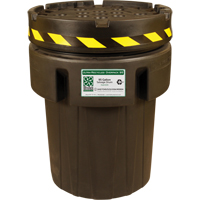 Baril de r&eacute;cup&eacute;ration Ultra-Recycled Overpack, 95 gal., Stationnaire We Share Industrial Supply