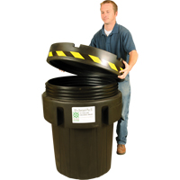Baril de r&eacute;cup&eacute;ration Ultra-Recycled Overpack, 95 gal., Stationnaire We Share Industrial Supply