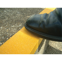 Safestep&reg; Anti-Slip Step Edge, 2.75" W x 59" L, Yellow We Share Industrial Supply