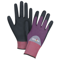 Gants enduits de premi&egrave;re qualit&eacute; ZX-2, 10/T-Grand, R&ecirc;vetement Nitrile/Mousse de nitrile, Calibre 18, Enveloppe en Nylon We Share Industrial Supply