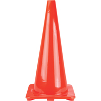 Traffic Cones, 28", Orange We Share Industrial Supply