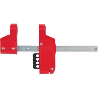 Blind Lockout Device Small, Flange Type We Share Industrial Supply