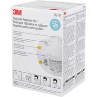 Respirateurs contre les particules 8210, N95, Certifi&eacute; NIOSH We Share Industrial Supply