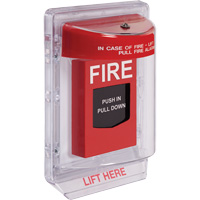 Couvercles pour alertes d'incendie - couvercles pour alertes int&eacute;rieures Stopper II, Encastr&eacute; We Share Industrial Supply