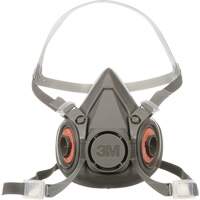Respirateur r&eacute;utilisable &agrave; demi-masque s&eacute;rie 6000, Thermoplastique, Grand We Share Industrial Supply