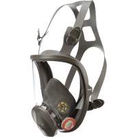 6000 Series Full Facepiece Reusable Respirator, Elastomer/Silicone/Thermoplastic, Medium We Share Industrial Supply