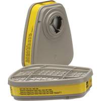 6000 Series Respirator Cartridges, Gas/Vapour Cartridge, Organic Vapour/Acid Gas We Share Industrial Supply