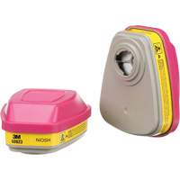 6000 Series Respirator Cartridges, Gas/Vapour Cartridge, Organic Vapour/Acid Gas/P100 We Share Industrial Supply