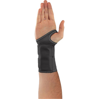 ProFlex&reg; 4010 Double Strap Wrist Support, Elastic, Left Hand, Small We Share Industrial Supply