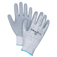 Gants &eacute;lastiques sans coutures r&eacute;sistants &agrave; la coupe, Taille T-Grand/10, Calibre 13, Rev&ecirc;tement Nitrile, Enveloppe en PEHP, ANSI/ISEA 105 niveau 2/EN 388 niveau 3 We Share Industrial Supply
