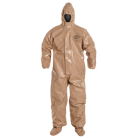 Combinaison de protection Tychem 5000 avec capuchon, Petit, Brun We Share Industrial Supply