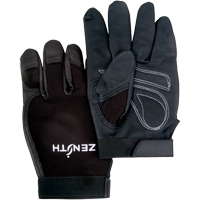 ZM300 Mechanic's Gloves, Grain Leather Palm, Size 2X-Large We Share Industrial Supply