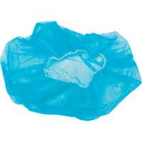 Non-Woven Bouffant Caps, Polypropylene, 21"/Large, Blue We Share Industrial Supply