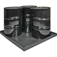 Econo Spill Shells, 51" L x 47" W x 5" H, 36 US gal. Spill Capacity We Share Industrial Supply