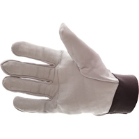 Gants antivibrations Air Glove, Taille Moyen, Paume Cuir perl&eacute; We Share Industrial Supply