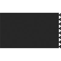 Rejuvenator Connect No. 502 Matting, Polyurethane, 3' W x 5' L, 5/8" Thick, Black We Share Industrial Supply