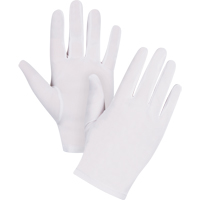 Gants d'inspection peu pelucheux, Nylon, Poignet &agrave; ourlet, Dames/T-petit We Share Industrial Supply