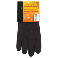 Gants de jersey, Grand, Brun, Non doubl&eacute;, Poignet en tricot We Share Industrial Supply
