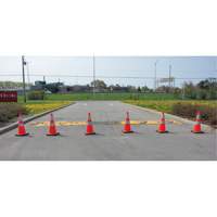 Traffic Cone, 28", Orange, 4" & 6" Reflective Collar(s) We Share Industrial Supply